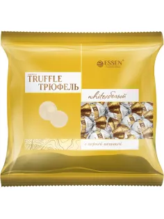 Конфеты Essen трюфель белый пакет, 500г