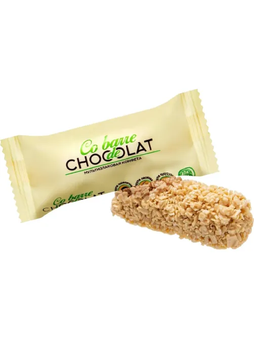 Конфеты Co barre de Chocolat мультизлаковые Микс злаков в глазури ТВ, 900г