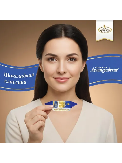 Конфеты шоколадные Ленинградские, 1кг
