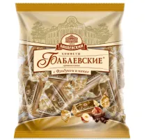 Конфеты Бабаевские Оригинальные с фундуком и какао, 200г