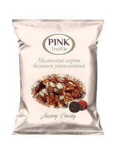 Конфеты шоколадные Pink трюфельные, 500г