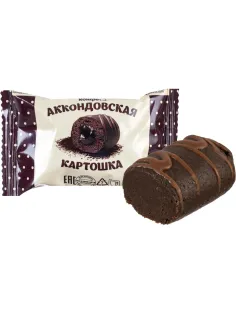 Конфеты шоколадные Аккондовская КАРТОШКА Акконд, 2 кг
