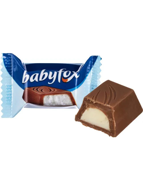 Конфеты шоколадные Babyfox c молочной начинкой, 500г (УК803)