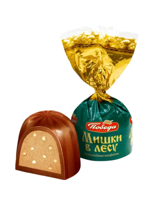 Конфеты шоколадные Мишки в лесу, 200г