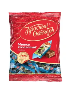 Конфеты шоколадные Мишка косолапый, 200г