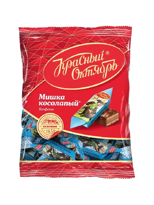 Конфеты шоколадные Мишка косолапый, 200г