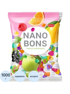Карамель леденцовая Азовская КФ Nanobons, 1кг