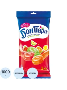 Карамель Бон Пари ассорти (1 кг)
