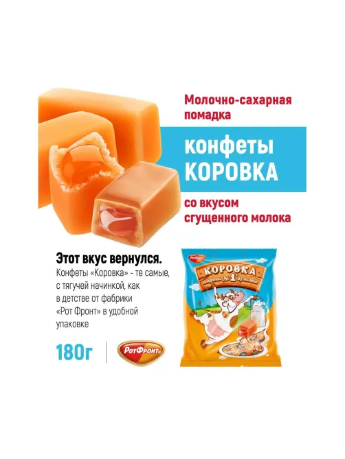 Конфеты Коровка, 180г