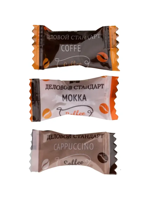 Леденцы Деловой Стандарт Ассорти кофейных вкусов, 500г