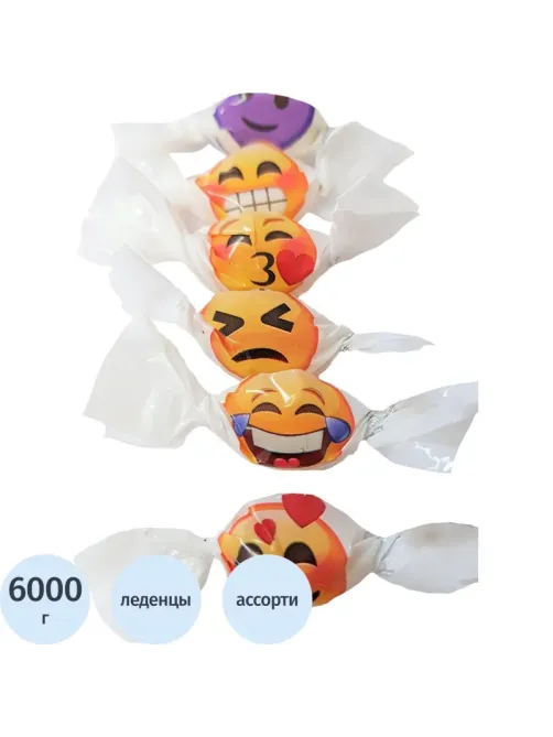 Леденцы Мини-М MAGIC SMILES, 6кг