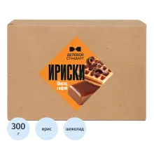Ирис Деловой стандарт Шоколад с вафлей, 20гx15шт/уп