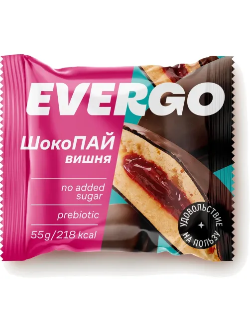Печенье Панкейк EVERGO ШокоПай с вишневой начинкой 550г