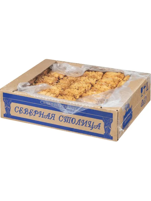 Печенье песочное Венское клубника Северная столица, 5 кг