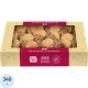 Печенье сдобное Деловой Стандарт Печенье с фундуком и шоколадом, 340г