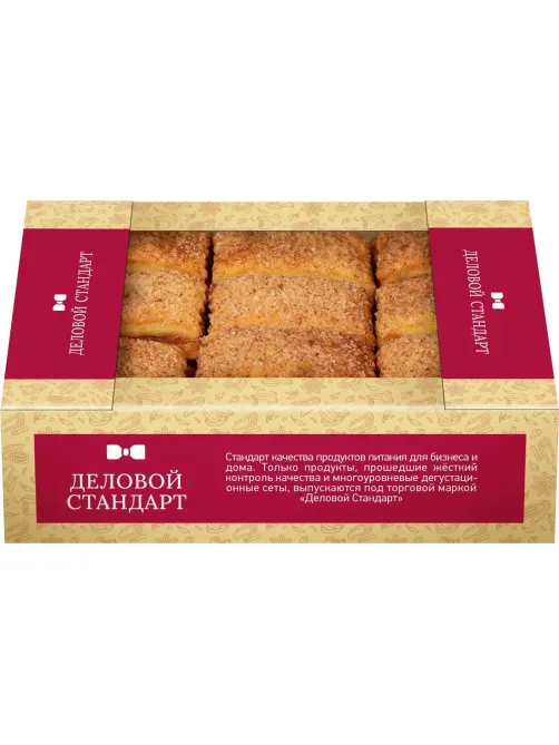 Печенье сдобное Деловой Стандарт с яблоком и корицей, 500г