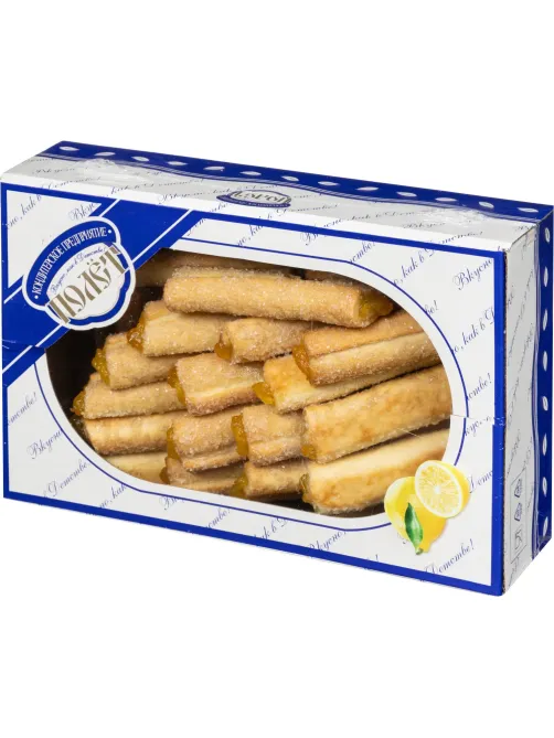 Печенье Полет Лимоньерки с лимоном, 500г