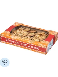 Печенье Невские Валентинки, карамель, 420г