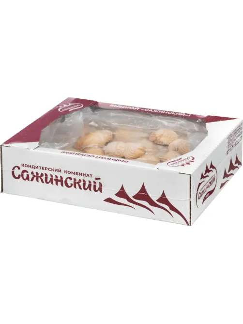 Печенье сдобное Наслада Хворост песочный, 1,8кг/уп