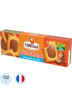 Печенье  StMichel сливочное с шоколадом, 132г