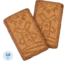 Печенье Коломенское злаковое Овсяное хрустящее томленое в печи, 3,6кг/уп