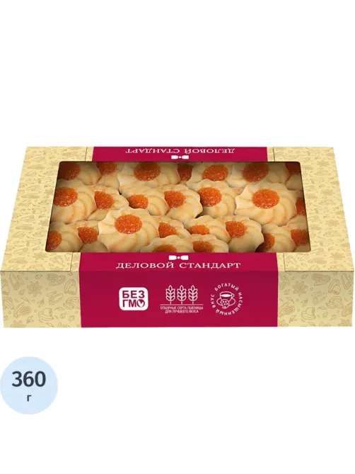 Печенье сдобное Деловой Стандарт Курабье, 360г
