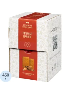 Печенье Деловой стандарт Пряное (инд.упаковка), 4,5гх100шт/уп