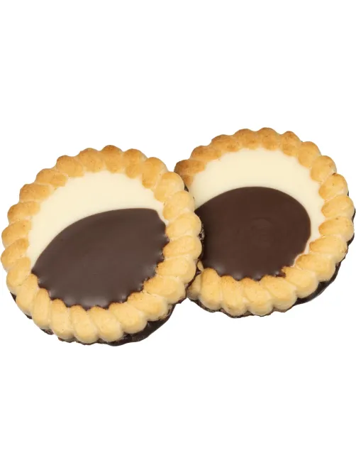 Печенье Деловой Стандарт сдобное Ассорти с кремовыми начинками, 470 г