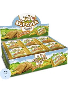 Печенье Коровка топленое молоко, 42гх18шт/уп