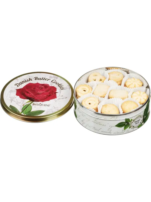 Печенье Bisquini Розы ж/б.400г
