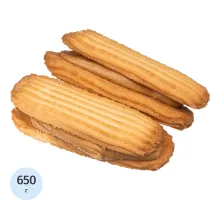 Печенье сдобное Полоска 650г, Северная Столица