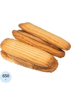 Печенье сдобное Полоска 650г, Северная Столица