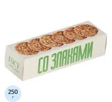 Печенье Полет Овсяное классическое со злаками, 250г