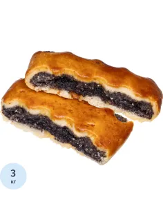 Печенье Вешки-Свит Колосок с маковой начинкой, 3кг