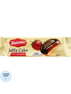 Печенье сдобное Яшкино клубника 137г ЯП208