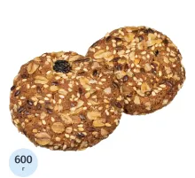 Печенье овсяной Полет пять злаков, 600г