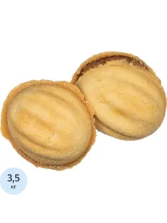 Печенье Мичуринское печенье Орешки с вареной сгущенкой, 3,5кг/уп