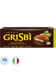 Печенье Grisbi с фисташковой начинкой, 135г