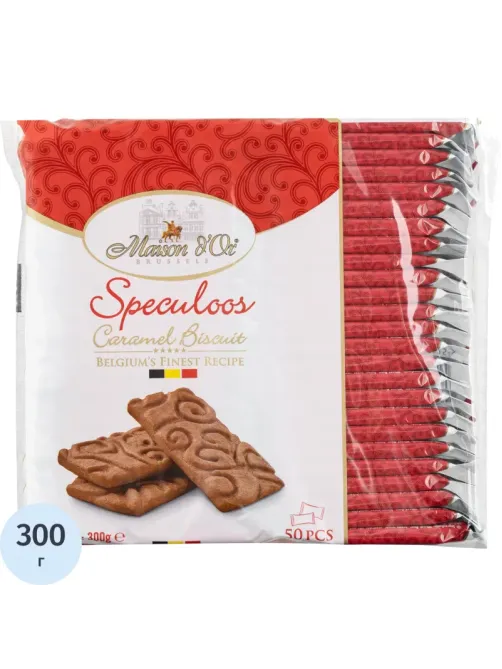 Печенье Maison D' Or Speculoos сахарное карамельное (инд. уп.), 6гх50шт/уп