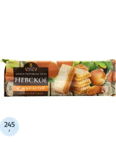 Печенье Bakery Story Невское с курагой, 245г