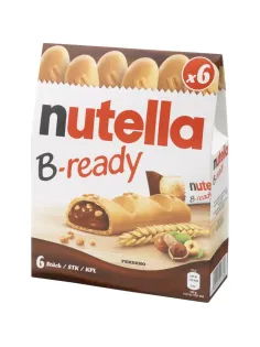 Печенье Нутелла B-ready нач из орех пасты с доб. какао и хруст.шарик, 132г