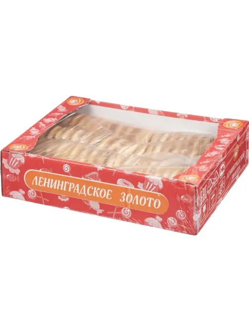Печенье Ленинградское золото Лимонное к чаю, 1,6кг