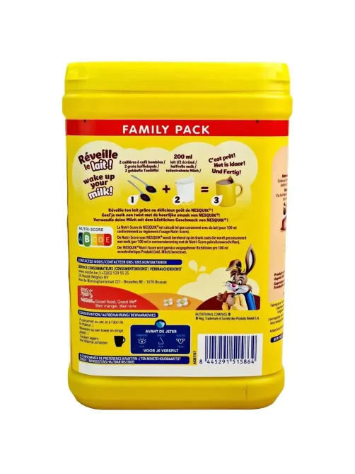 Какао напиток Nesquik 900г