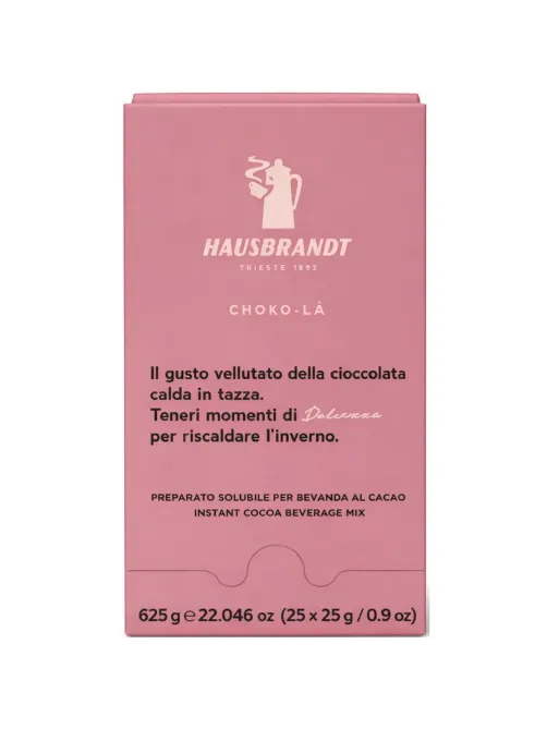 Горячий шоколад Hausbrandt Choko-La, 25гx25шт