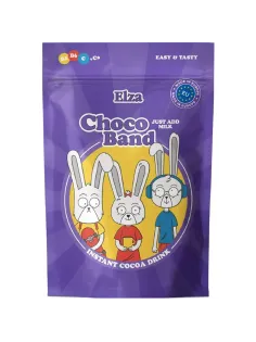 Какао Choco Bandс ELZA витаминами и кальцием растворимый 200г