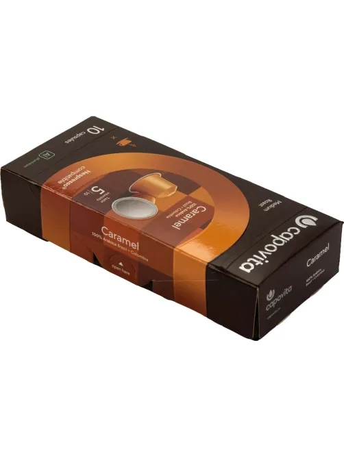 Кофе в капсулах Capovita Caramel Nespresso с ароматом карамели, 10шт