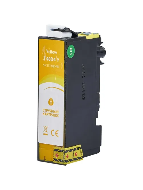 Картридж струйный Sakura C13T40D440 (T40D4 Y) жел.для Epson SC-T3100/5100