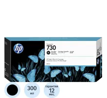 Картридж струйный HP 730 P2V73A чер.фото для для DesignJet T1700 (300 мл)