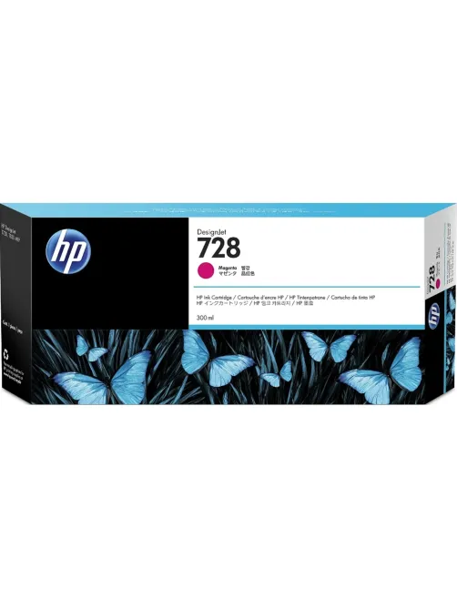 Картридж струйный HP 728 F9K16A пур. 300мл для DJ T730/T830