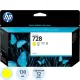 Картридж струйный HP 728 F9J65A жел. 130мл для DJ T730/T830
